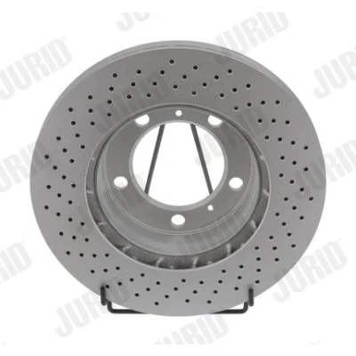 Billede af JURID 563015JC 1 Bremseskiver 298 24 5 ventileret coatet uden tilbehør PORSCHE: Cayman, Boxster