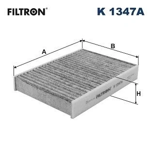 Billede af FILTRON K 1347A Kabinefilter Aktivkulfilter 196 145 30 PEUGEOT: 108 Hatchback, CITROËN: C1 II, TOYOTA: Aygo