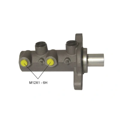 Billede af BREMBO M 23 163 Bremsehovedcylinder 25,4mm Aluminium 12 X 1 6H (2)