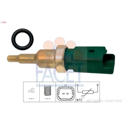 Billede af FACET 7.3399 Kølevæsketemperatur Sensor PEUGEOT: 207 SW, Hatchback, 308 I CITROËN: C3 Picasso, C5 III Stationcar, C4 Hatchback