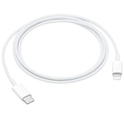 Billede af Apple USB C Lightning Kabel 1 Meter Hvid