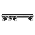 Billede af LEDVANCE Mars LED loftspot, 5 lys, 4 spots, sort
