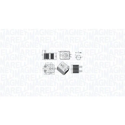 Billede af MAGNETI MARELLI 350300003100 Olieradiator VOLKSWAGEN: GOLF Plus / Crossgolf, 6, Touareg I, AUDI: A3 Sportback, A5 B8 Coupe, A4 B5 Sedan