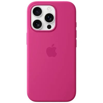 Billede af Apple Silikone Back Cover Pink MagSafe iPhone 16 Pro