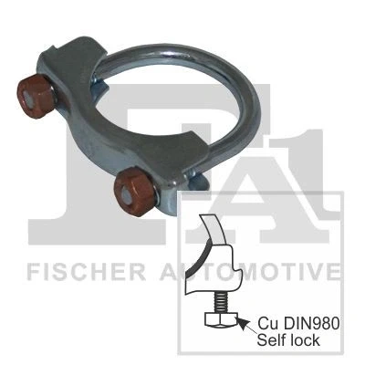 Billede af FA1 921 955 Rørforbinder, udstødningssystem FORD: KA Hatchback