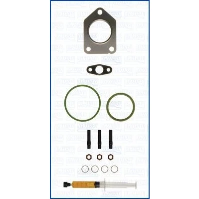 Billede af AJUSA JTC12198 Montagesæt, lader with studs, syringe oil med pakninger monteringsvejledning BMW: 3 Sedan