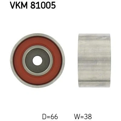Billede af SKF VKM 81005 Medløberhjul, tandrem