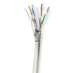 Billede af Netværkskabel Roll CAT6 Stranded S/FTP CCA 100.0 m Indendørs Runde PVC Grå Gaveæske