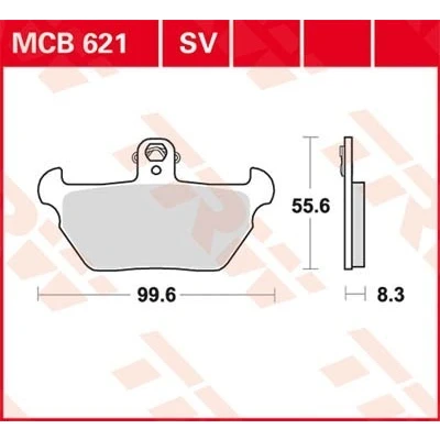 Billede af TRW Sinter Street MCB621SV Bremseklodser