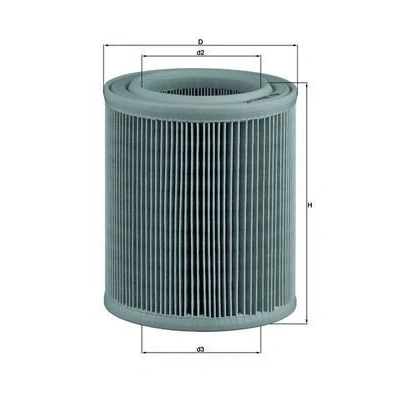 Billede af MAHLE ORIGINAL LX 329 Luftfilter 179,5 150,0 Filterindsats RENAULT: CLIO 1