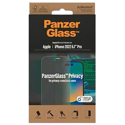 Billede af Panzerglass Hærdet Glas Privacy Skærmbeskytter Apple iPhone 14 Pro