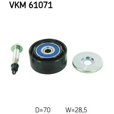 Billede af SKF VKM 61071 Remstrammerhjul