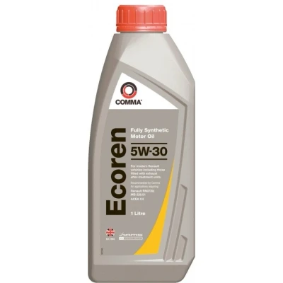 Billede af Comma Ecoren 5W 30 1l Motorolie ECR1L RENAULT: MEGANE 3 Grandtour, Clio 4, Captur, NISSAN: Qashqai 2, / Qashqai+2 I, X Trail, DACIA: Lodgy