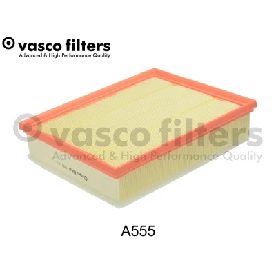 Billede af DAVID VASCO A555 Luftfilter 67 246 293 rektangulær Filterindsats med forfilter MAN: TGE Chassis, Bus