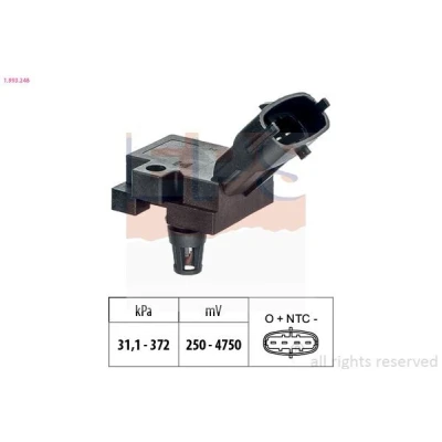 Billede af EPS 1.993.248 Sensor, ladetryk Made in Italy OE Equivalent VOLVO: V60 I, V70 3