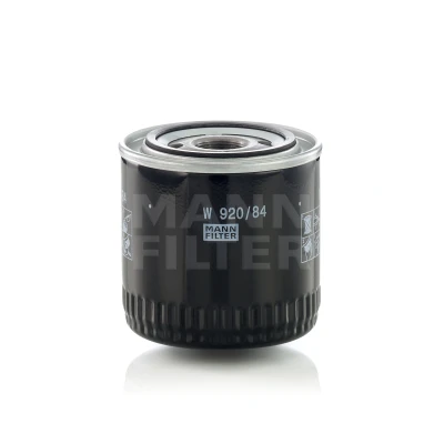 Billede af MANN filter W 920/84 Oliefilter M 24 X 1.5 6H med en returløbs stop ventil Påskruet