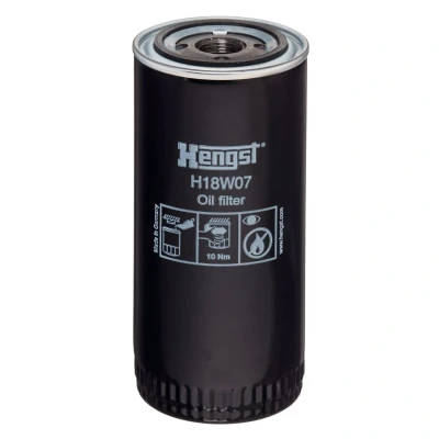 Billede af HENGST filter H18W07 Oliefilter 1 12 UNF Påskruet