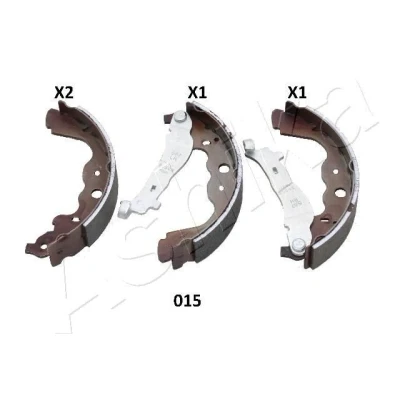 Billede af ASHIKA 55 00 015 Bremsebakker bagaksel 230 42 DACIA: Duster SUV, SANDERO 2, Lodgy