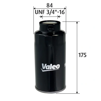 Billede af VALEO 587757 Brændstoffilter Påskruet filter