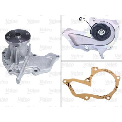 Billede af VALEO 506472 Vandpumpe uden remskive med pakninger låg FORD: Focus Mk1 Hatchback, 2, Puma