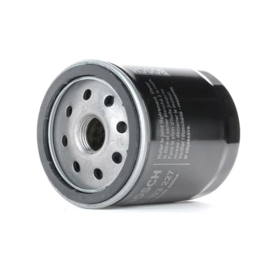 Billede af BOSCH 0 451 103 227 Oliefilter 3/4&quot; 16 UNF 2B med to returløbs stop ventiler Påskruet filter FORD: Sierra Mk2 Sedan, ESCORT 4, FIESTA 4