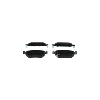 Billede af BOSCH 0 986 460 010 Bremseklodser Low Metallic med akustisk advarsel for slid anti knirke plade, monteringsvejledning MAZDA: 6 Sedan