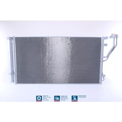 Billede af NISSENS 940244 Kondensator med tørrer Aluminium 694 R 134a HYUNDAI: i40 Sedan