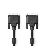 Billede af DVI kabel D 24 + 1 pin han 2560x1600 Nikkelplateret 2.00 m PVC Sort Box