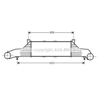 Billede af PRASCO MS3376 Olieradiator MERCEDES BENZ: C klasse T modell, E Sedan