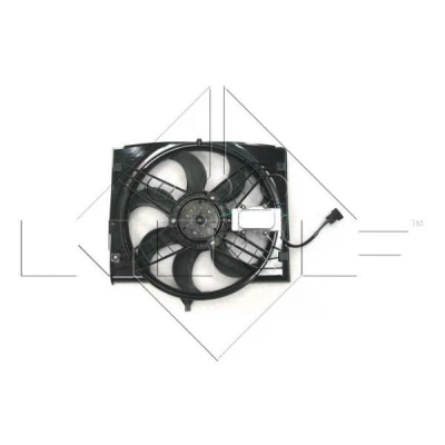 Billede af NRF 47442 Køleventilator 395 12 228 med kølerventilatorramme (karm) kontroldel BMW: 3 Sedan, Cabriolet