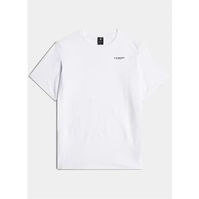 Billede af G Star Tshirts basic, Herre, Størrelse: Small, White