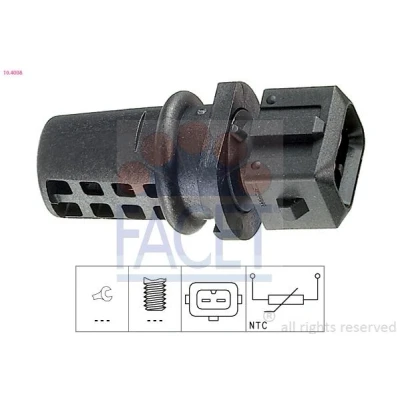 Billede af FACET 10.4008 Sensoren Made in Italy OE Equivalent VOLVO: 460 L, 480 E, OPEL: Omega B Sedan, Astra F Caravan, CHEVROLET: Nubira Stationcar