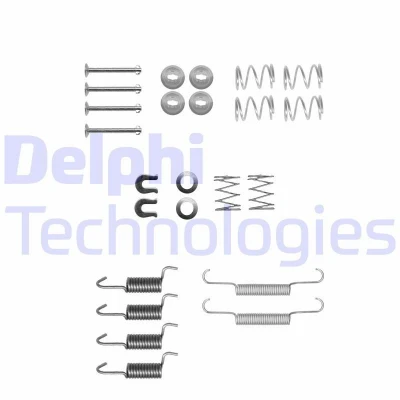 Billede af DELPHI LY1348 Tilbehørssæt, parkeringsbremsebakker SUBARU: Forester II