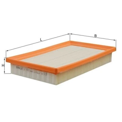 Billede af MAHLE ORIGINAL LX 1981 Luftfilter 42,1 164 271,0 Filterindsats HYUNDAI: Atos