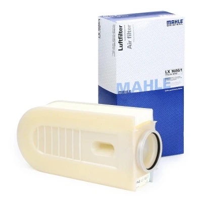 Billede af MAHLE ORIGINAL LX 1686/1 Luftfilter 96,0 176 350,3 Filterindsats MERCEDES BENZ: E klasse T modell, C Coupe, Sedan