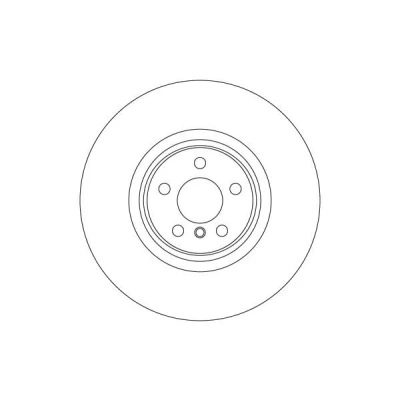 Billede af TRW Bremseskive BMW: X1, X2, 1 Hatchback, MINI: Clubman 360mm 30mm 5 112mm ventileret lakeret højkarboniseret DF6979S 34106884002,6884002