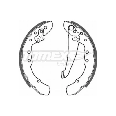 Billede af TOMEX brakes TX 20 70 Bremsebakker bagaksel 230 40 VOLKSWAGEN: GOLF 2, 3, Caddy 1 Pickup, AUDI: 100 C2 Sedan