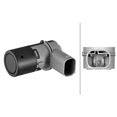 Billede af HELLA 6PX 358 270 361 Parkeringssensor foran, bag Ultralydsensor BMW: X3, 5 Sedan, Touring, MINI: Cabriolet