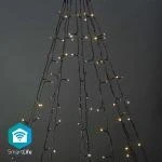 Billede af SmartLife Dekorativ LED Træ Wi Fi Varm til kølig hvid 200 LED&#039;s 10 x 2 m Android / IOS