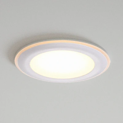 Billede af Elkton indbygget loftlampe med LED, Ø 8 cm