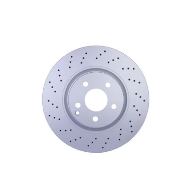 Billede af HELLA PRO High Carbon 8DD 355 128 871 Bremseskiver 335 32 05/06 112 indvendigt ventileret, hullet coatet højkarboniseret uden hjulbolte, hjulnav