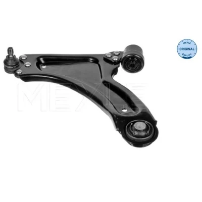 Billede af MEYLE 616 050 0012 Bærearm ORIGINAL Quality med bære /styreled, gummileje nede, venstre foraksel krydsarm Stålplade OPEL: Corsa C Hatchback