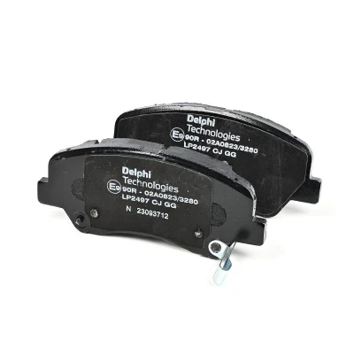Billede af DELPHI LP2497 Bremseklodser med akustisk advarsel for slid anti knirke plade tilbehør KIA: RIO 3, 4, 3 Stufenheck