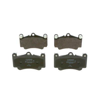 Billede af BOSCH 0 986 494 710 Bremseklodser Low Metallic med anti knirke plade PORSCHE: 911 Coupe, Cabriolet