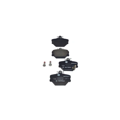 Billede af HELLA 8DB 355 008 721 Bremseklodser med akustisk advarsel for slid bremsecaliperskruer SMART: Fortwo II Coupe, City Roadster Cabriolet