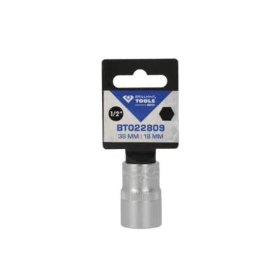 Billede af KS TOOLS BT022809 Skraldenøgleindsats (Hexagon) 18,0