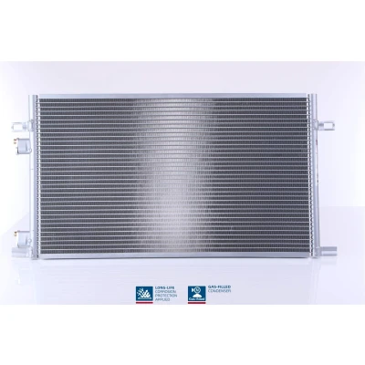 Billede af NISSENS 94386 Kondensator uden tørrer Aluminium 640 R 134a