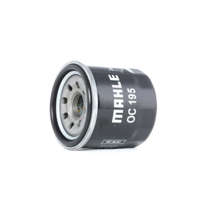Billede af MAHLE ORIGINAL OC 195 Oliefilter med en returløbs stop ventil Påskruet filter MAZDA: MX 5 2, FAMILIA 4, I, NISSAN: X Trail, Qashqai 2