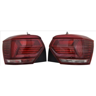 Billede af TYC 11 14643 01 2 Baglygter højre uden lampeholder VOLKSWAGEN: Polo VI