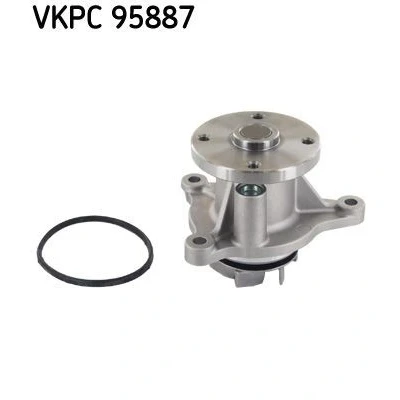 Billede af SKF VKPC 95887 Vandpumpe med pakninger Metal til multi v remsdrift HYUNDAI: i20 II Hatchback, I i10 I, KIA: RIO 3, cee‘d Sportswagon